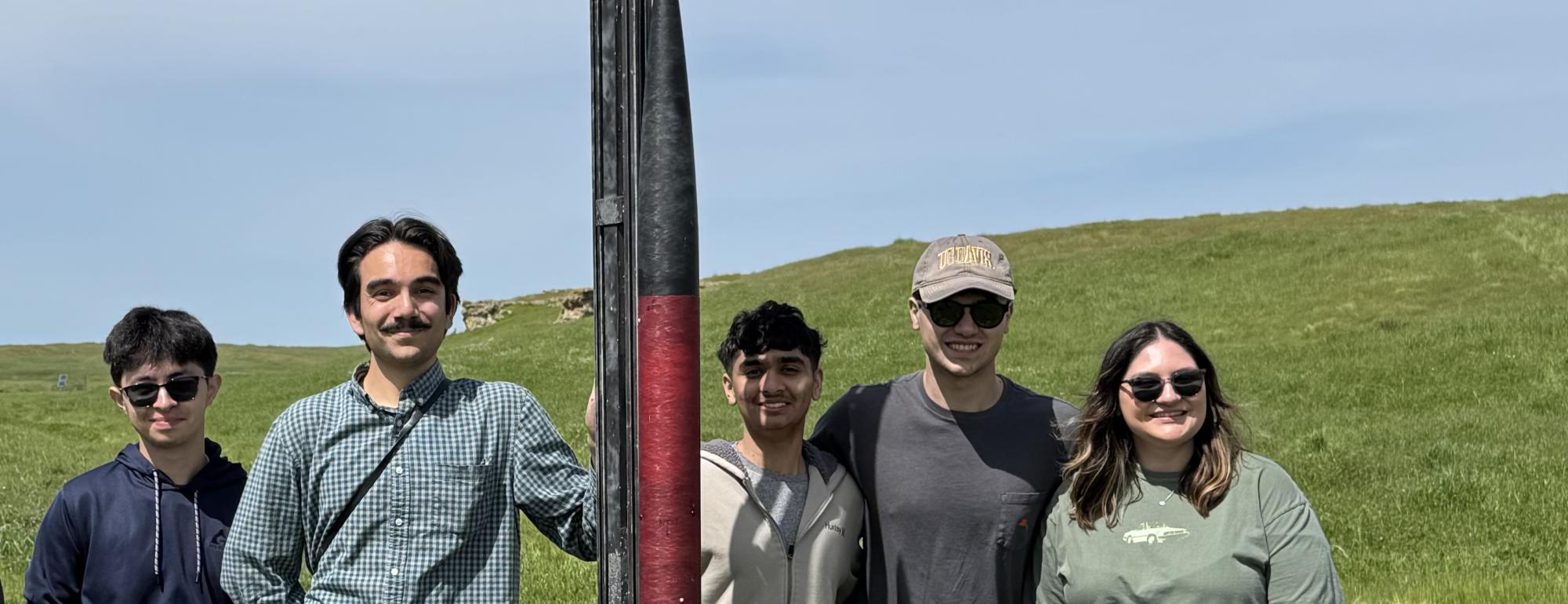 Team picture of AISES rocketry team for 2025